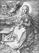Albrecht Durer Madonna Crowned by an Angel painting